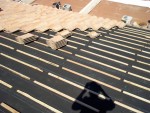 New Tile Underlayment on an Arizona Roof