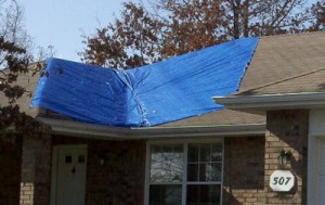 Temporary roof protection and emergency tarping in Arizona
