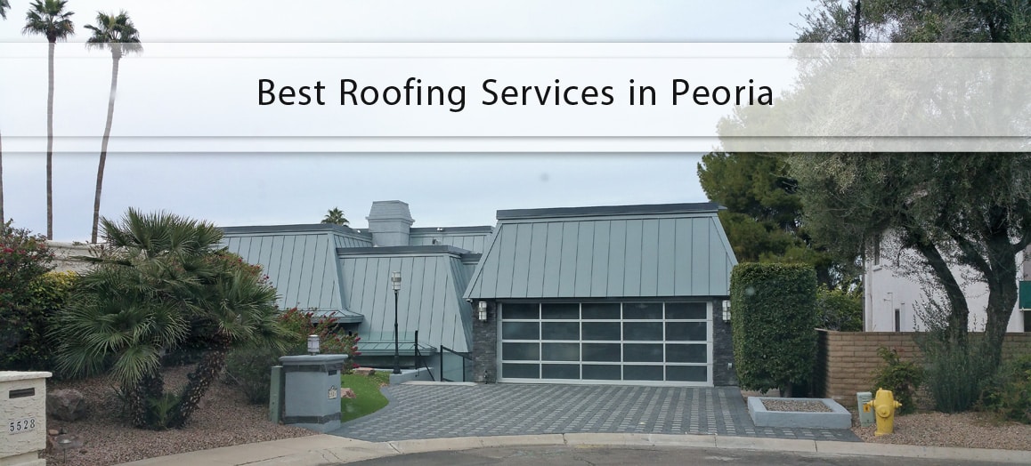 Our Peoria roofing contractors provide the best roofing services
