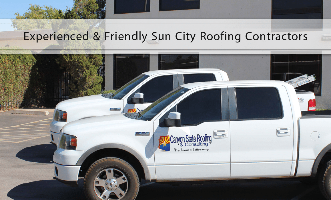 Team of experienced and friendly Sun City roofing contractors