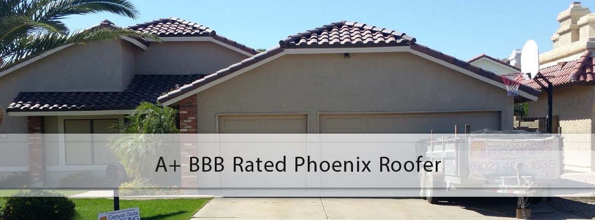 A+ BBB Rated Phoenix Roofers!