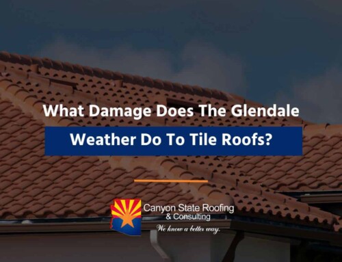 What Damage Does The Glendale Weather Do To Tile Roofs?