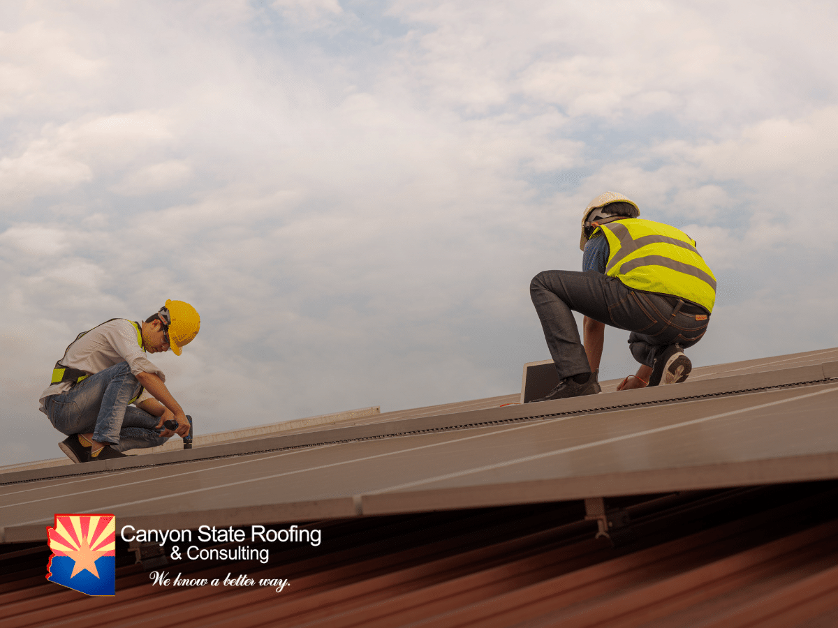 Commercial Roofing Maintenance by professional roofers.