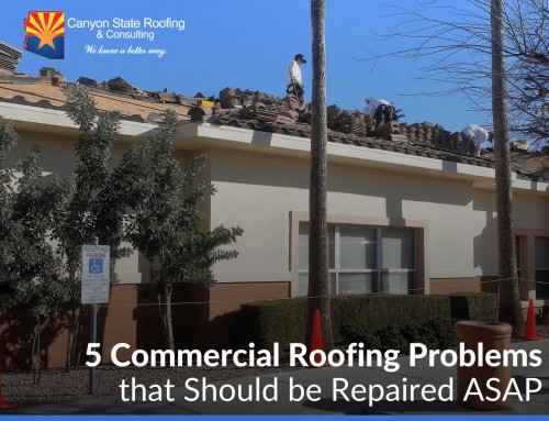 5 Commercial Roofing Problems that Should be Repaired ASAP