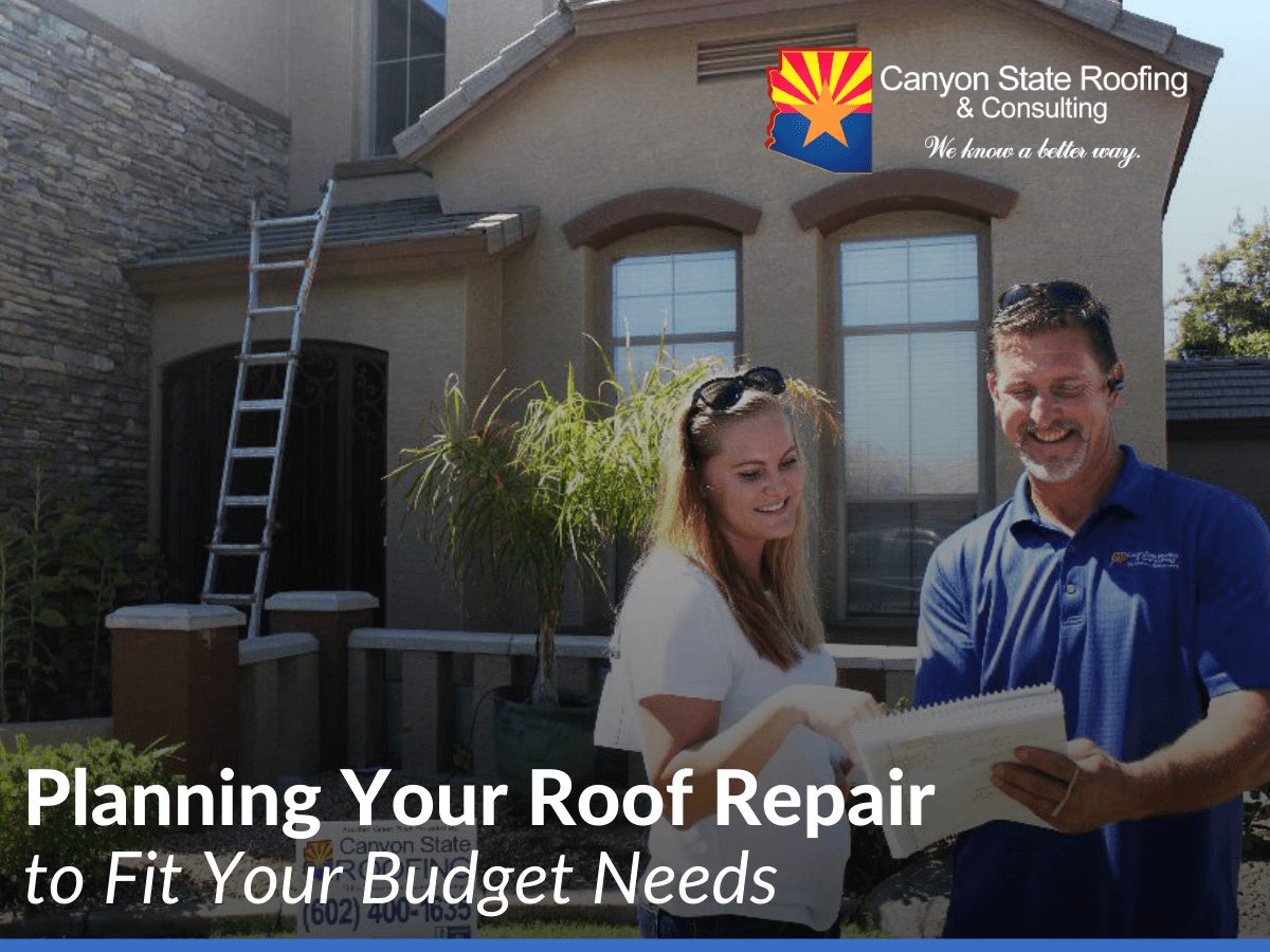 Planning Your Roof Repair to Fit Your Budget Needs