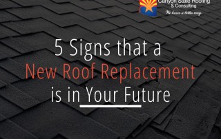5 Signs that a New Roof Replacement is in Your Future