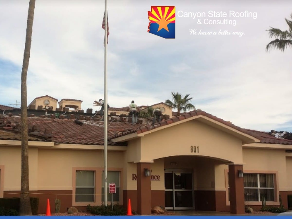 Commercial Roof repair in Arizona