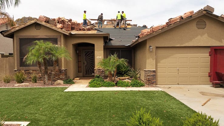 Residential roofing services Ahwatukee AZ