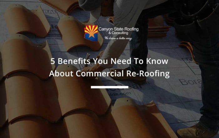 5 Benefits You Need To Know About Commercial Re-Roofing
