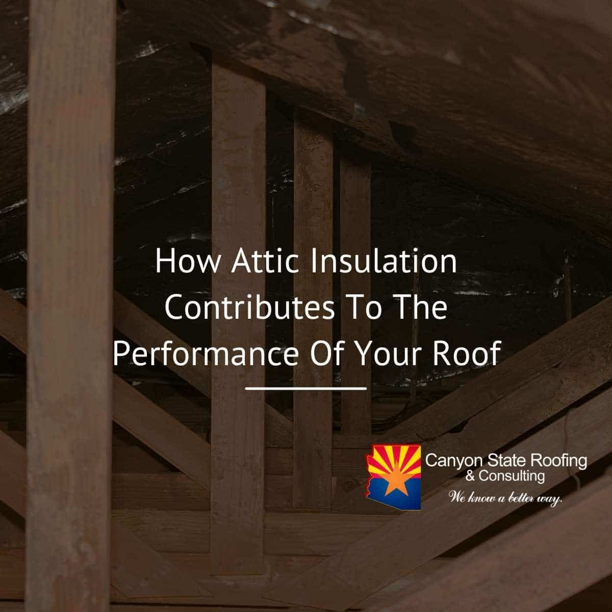 How Attic Insulation Contributes To The Performance Of Your Roof