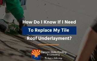 How Do I Know If I Need To Replace My Tile Roof Underlayment?