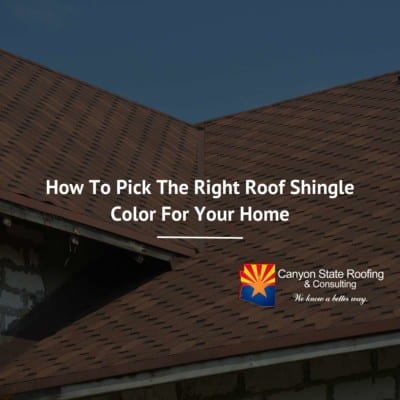 Phoenix Roofing Company | Canyon State Roofing