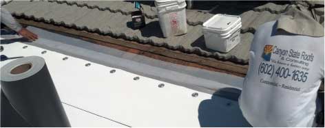 Urethane Foam Roof Installation In Tempe
