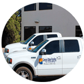 Canyon State Roofing Trucks For Roof Maintenance And Repair Services In Tempe