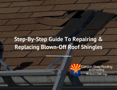 Step-By-Step Guide To Repairing & Replacing Blown-Off Roof Shingles