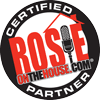 Rose on the house logo